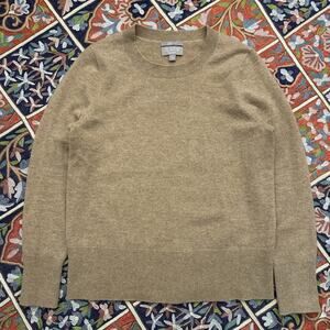 J Crew 100% Cashmere Knit Classic Fit Sweater XS